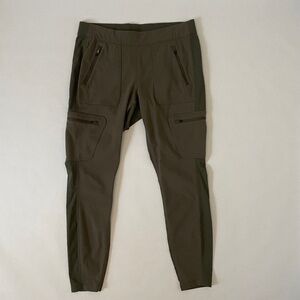 The North Face Utility Hybrid Hiker Tights Pants Women's Large, Green